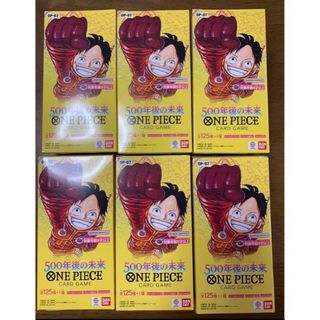 ワンピース(ONE PIECE)の【ワンピースカードゲーム】500年後の未来　6BOX 新品未開封(Box/デッキ/パック)