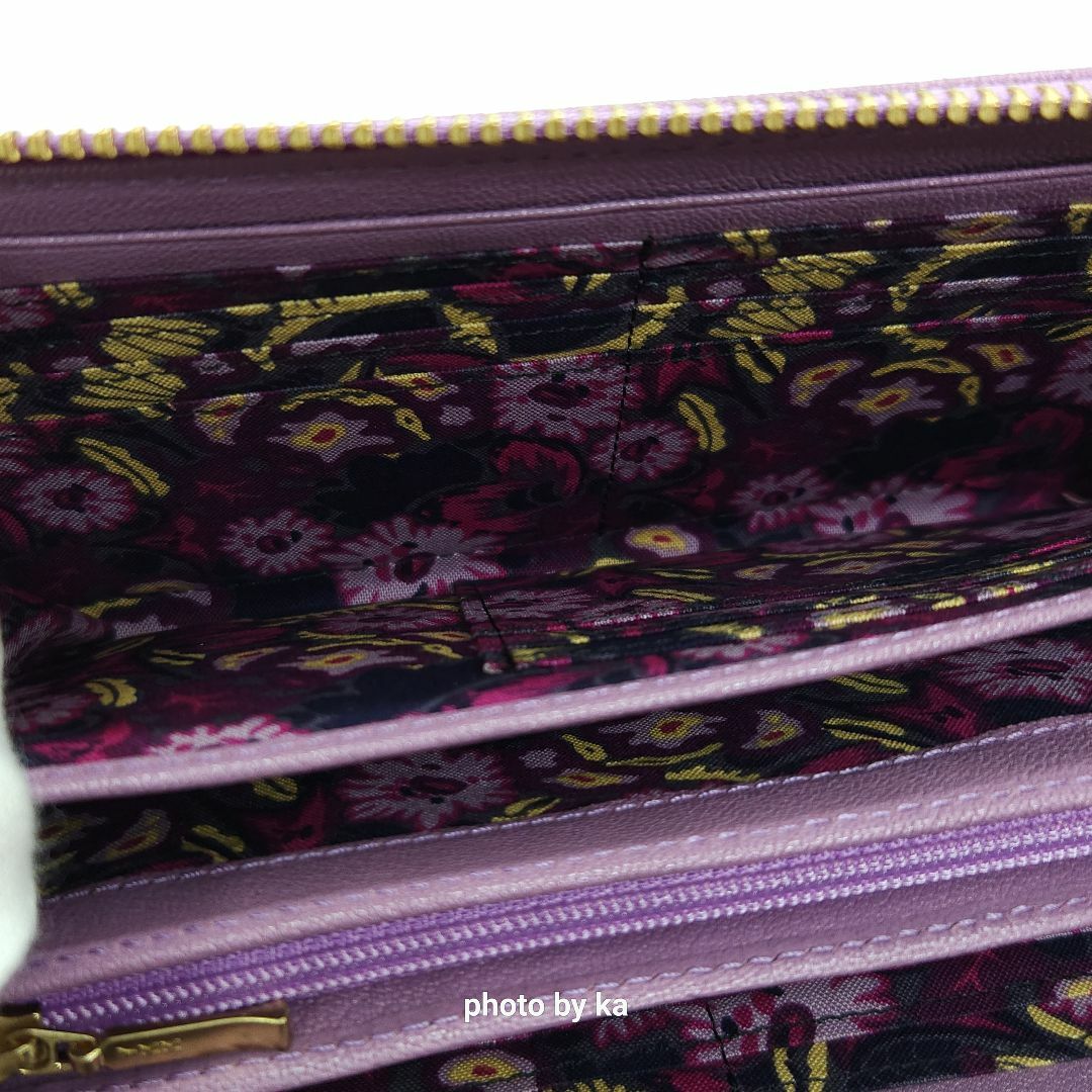 ANNA SUI(アナスイ)のパープル アナスイ ANNA SUI ラウンド 長財布 ドリーム 新品 紫色 レディースのファッション小物(財布)の商品写真