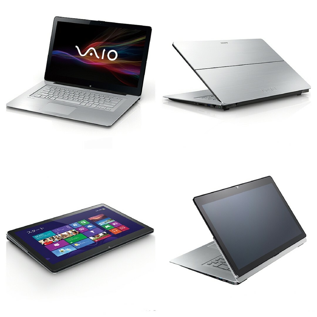 SONY(ソニー)の★大人気★VAIO Fit14★タッチ対応&美麗IPSフル液晶★新品SSD搭載★ スマホ/家電/カメラのPC/タブレット(ノートPC)の商品写真