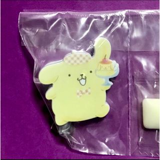 サンリオ(サンリオ)のサンリオ💛ポムポムプリン💛ピタコット💛アクリルクリップ💛くすみギンガム💛(キャラクターグッズ)