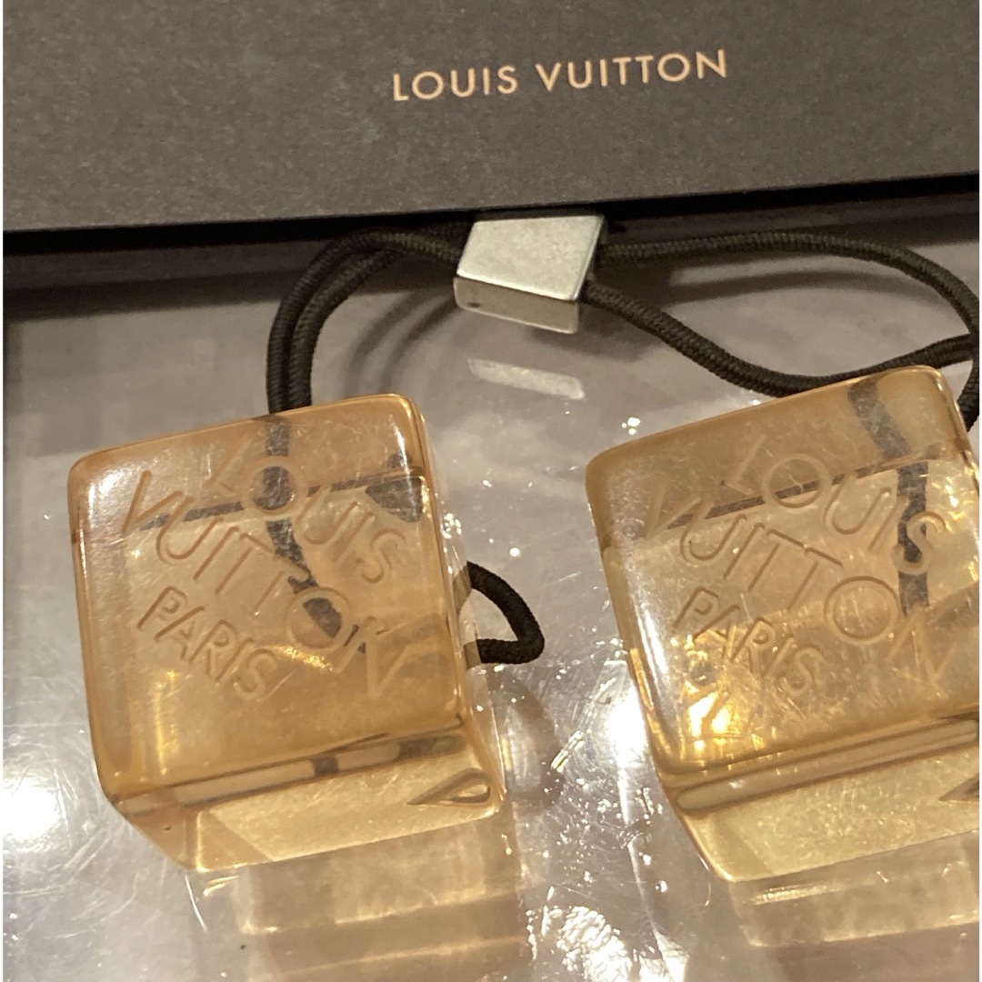 LOUIS VUITTON(ルイヴィトン)のルイビトンヘアゴム3点セット レディースのヘアアクセサリー(ヘアゴム/シュシュ)の商品写真