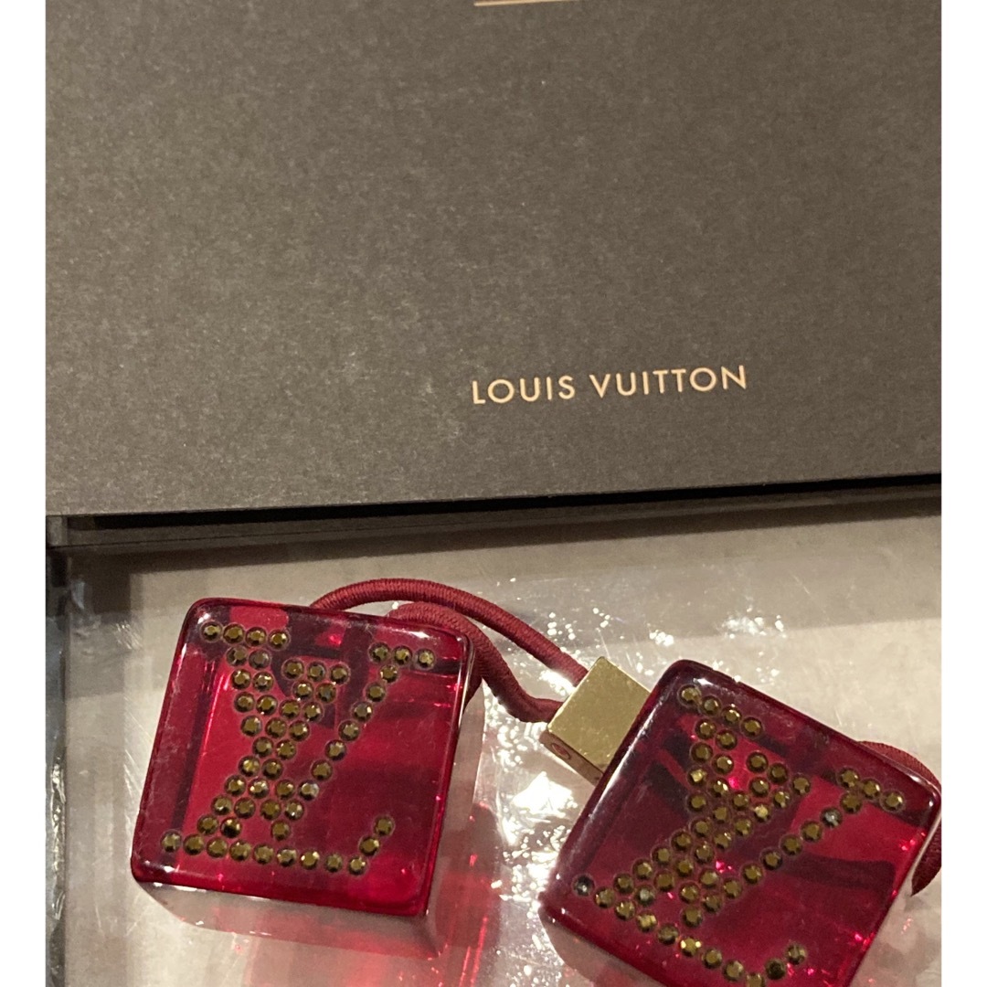 LOUIS VUITTON(ルイヴィトン)のルイビトンヘアゴム3点セット レディースのヘアアクセサリー(ヘアゴム/シュシュ)の商品写真