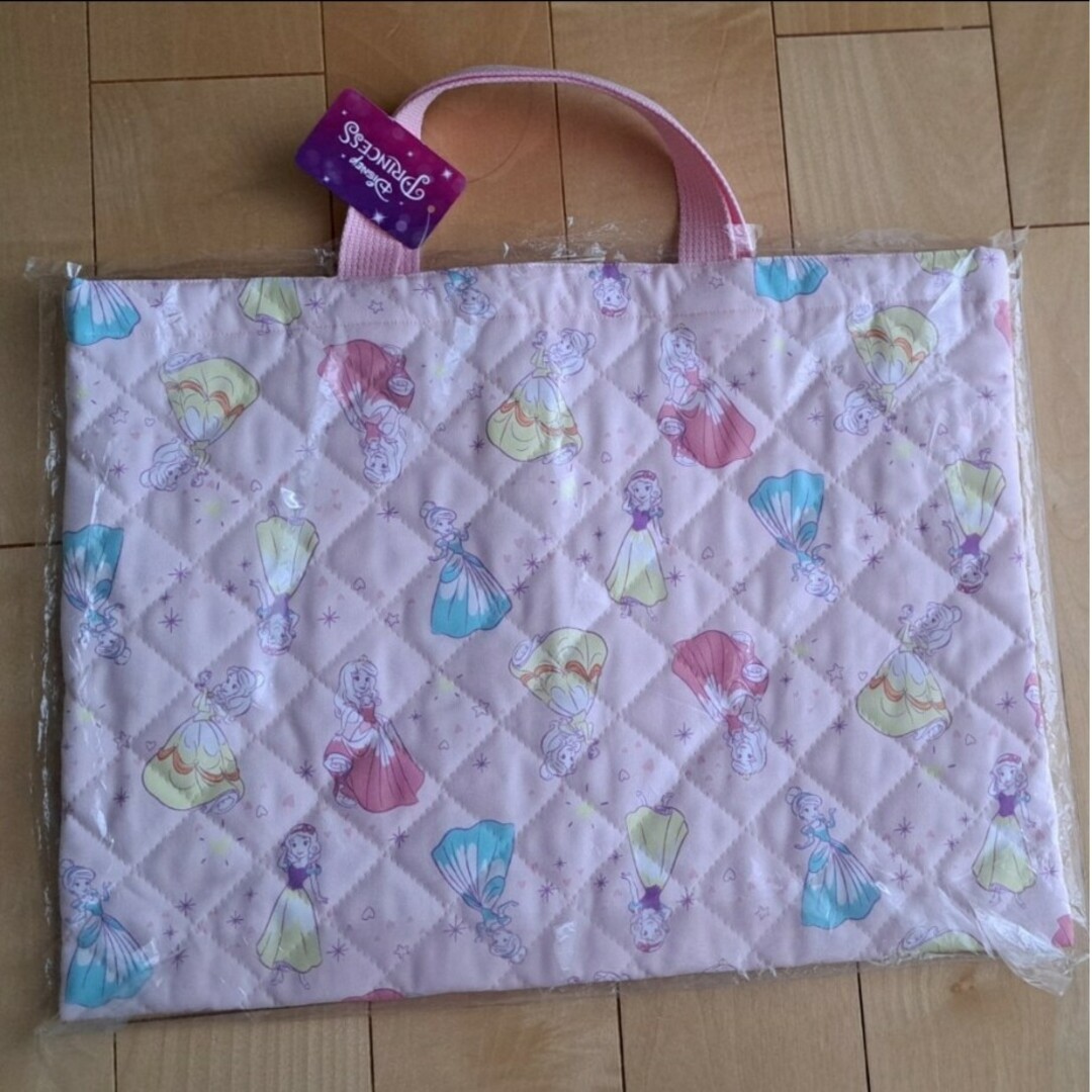 ディズニー プリンセス レッスンバック キッズ/ベビー/マタニティのこども用バッグ(レッスンバッグ)の商品写真