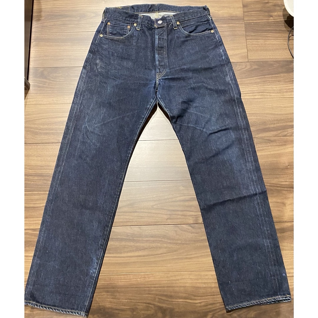 Levi's(リーバイス)のLevi's リーバイス  55501xx W36 復刻 米国 バレンシア　濃紺 メンズのパンツ(デニム/ジーンズ)の商品写真