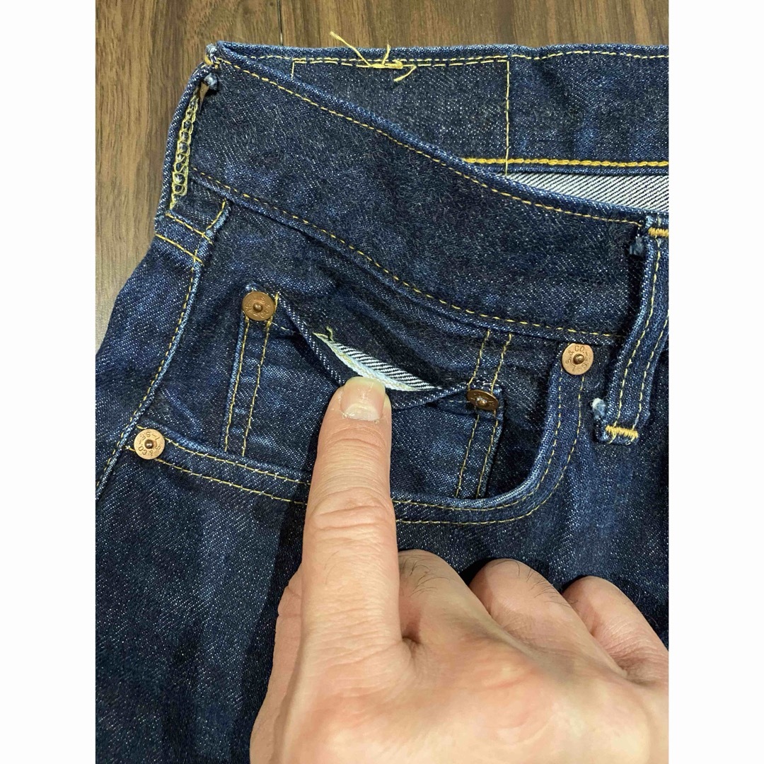 Levi's(リーバイス)のLevi's リーバイス  55501xx W36 復刻 米国 バレンシア　濃紺 メンズのパンツ(デニム/ジーンズ)の商品写真