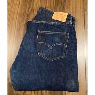 リーバイス(Levi's)のLevi's リーバイス  55501xx W36 復刻 米国 バレンシア　濃紺(デニム/ジーンズ)