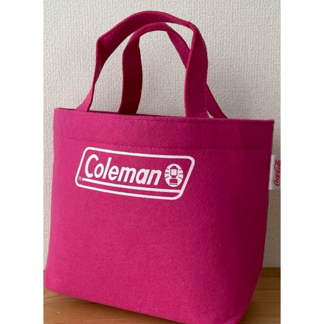 Coleman(コールマン)のコールマン×コカコーラ Colemanフェルトトート レディースのバッグ(トートバッグ)の商品写真