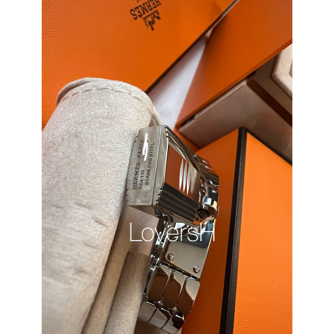 Hermes(エルメス)の未使用HERMESケリーウォッチミニ16cmステンレスクォーツバーキンケリー レディースのファッション小物(腕時計)の商品写真