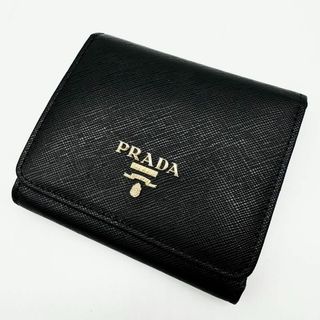 PRADA - プラダ サフィアーノ レザー 三角ロゴ 二つ折り 財布 