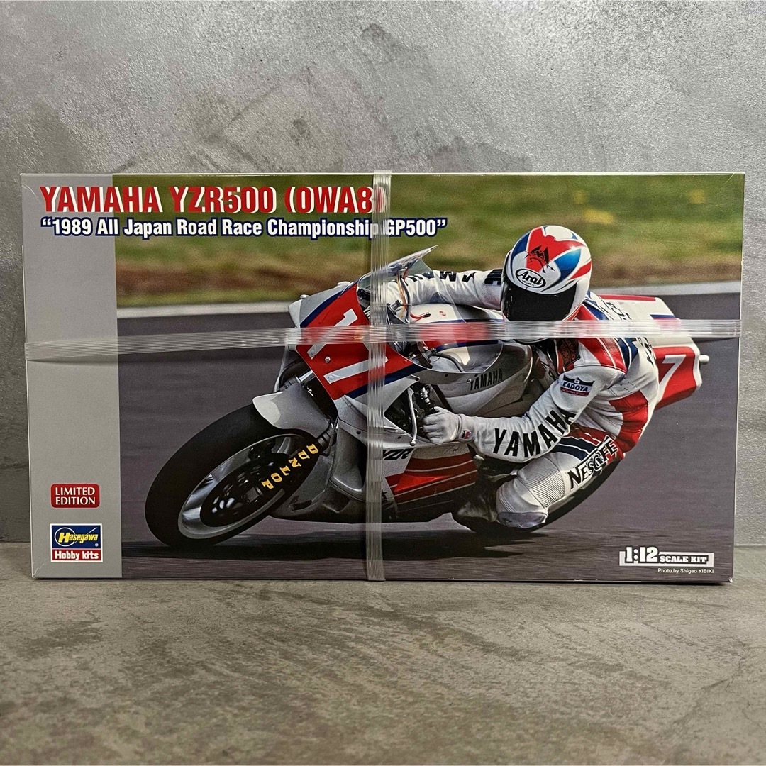 はせがわ(ハセガワ)のYAMAHA　YZR500　(OWA8)　１ エンタメ/ホビーのおもちゃ/ぬいぐるみ(模型/プラモデル)の商品写真