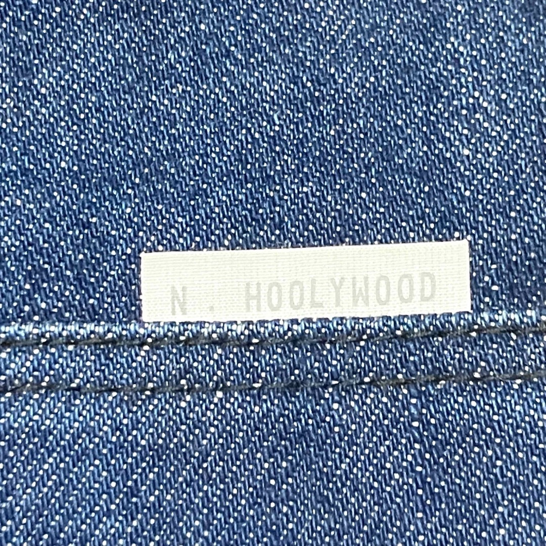 N.HOOLYWOOD(エヌハリウッド)のN.HOOLYWOOD ミスターハリウッド　デニムパンツ　サイズ36 ブルー メンズのパンツ(デニム/ジーンズ)の商品写真