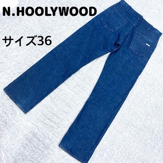 N.HOOLYWOOD - N.HOOLYWOOD ミスターハリウッド　デニムパンツ　サイズ36 ブルー