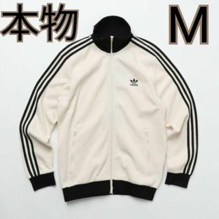 adidas - 【本物極美品】アディダス ワッフル ベッケンバウアー M アイボリー 白 黒