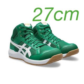 アシックス(asics)の【限定】アシックス　安全靴　CP218　ケール×ホワイト　27cm(その他)