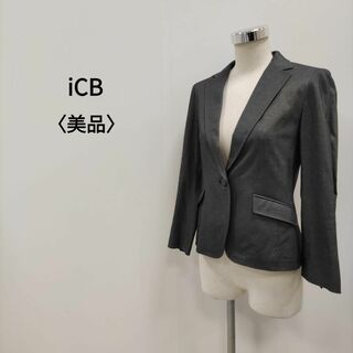 ICB - iCB アイシービー ジャケット グレー レディース
