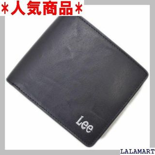 Lee 財布 リー 2つ折り財布 革財布 ブック型 0 O 用 ブラック 171(その他)