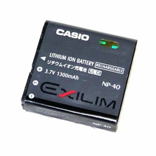 カシオ(CASIO)のCASIO カシオ EXLIM 用 バッテリー NP-40 【美品】動作品(デジタル一眼)