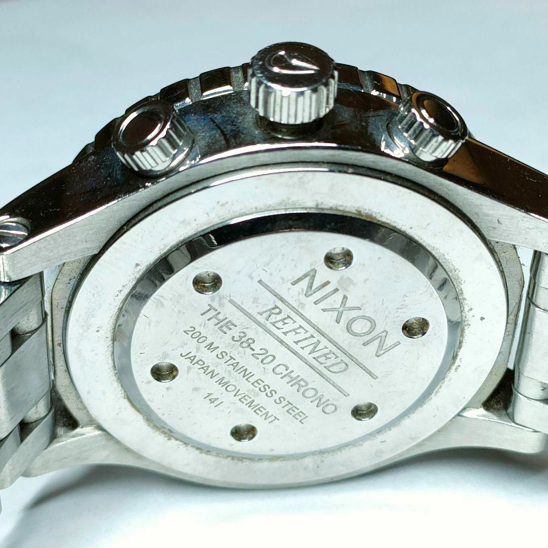 NIXON(ニクソン)のニクソン 腕時計 38-20 クロノグラフ シルバー NIXON 時計 レディースのファッション小物(腕時計)の商品写真
