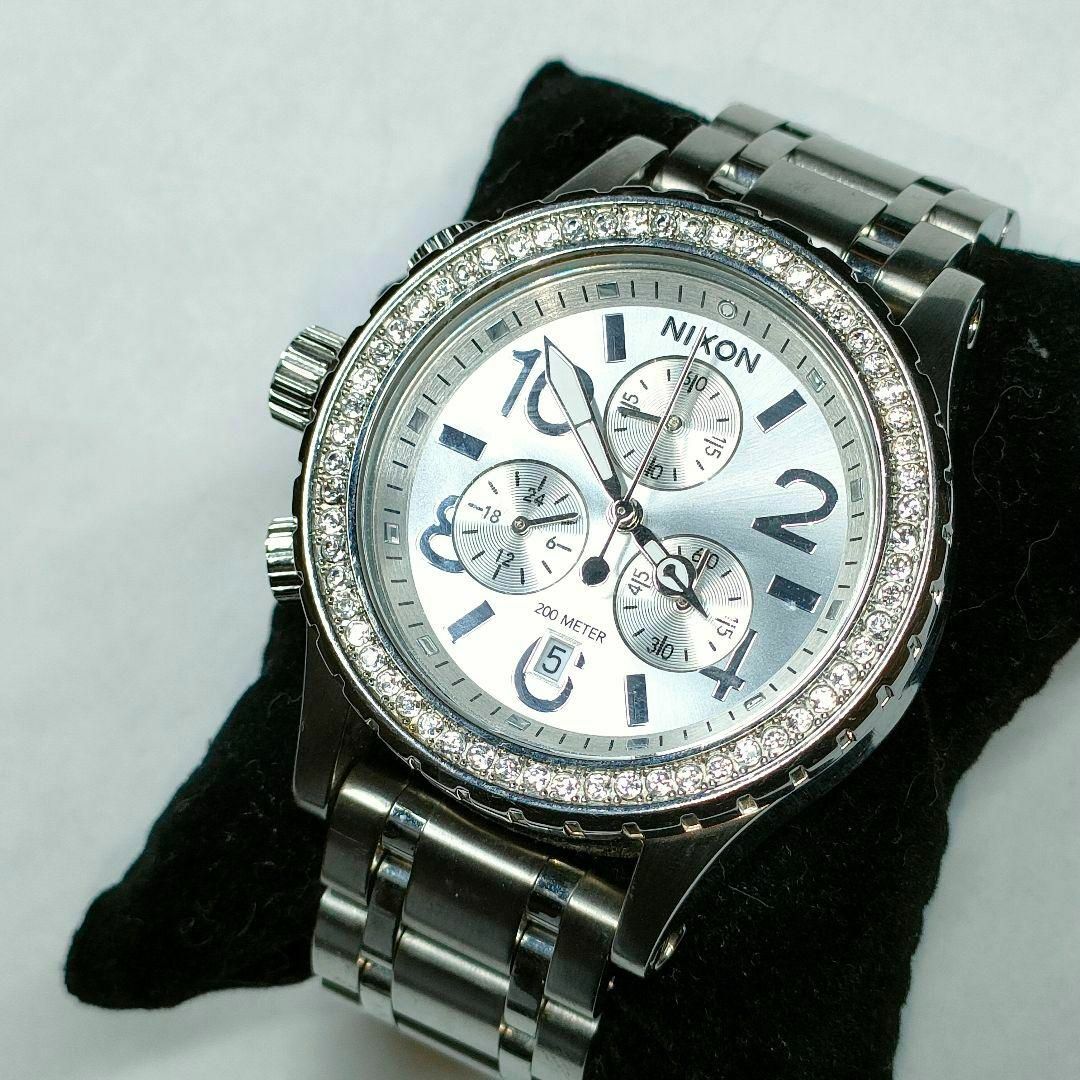 NIXON - ニクソン 腕時計 38-20 クロノグラフ シルバー NIXON NIXON - ニクソン 腕時計 38-20 クロノグラフ シルバー NIXON