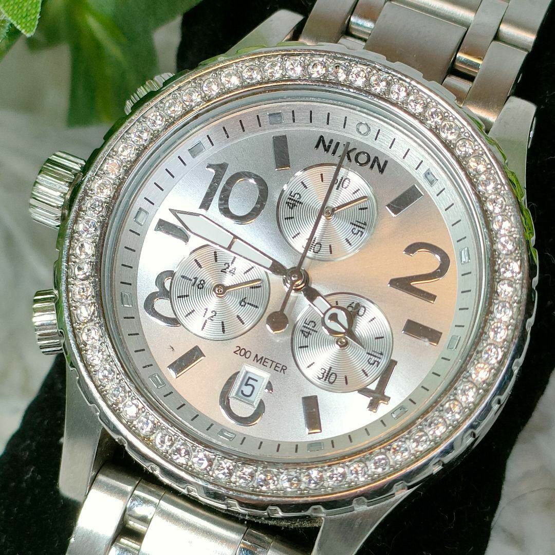 NIXON - ニクソン 腕時計 38-20 クロノグラフ シルバー NIXON NIXON - ニクソン 腕時計 38-20 クロノグラフ シルバー NIXON