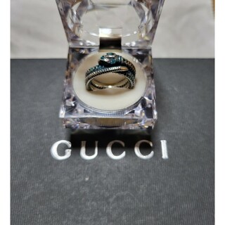 グッチ(Gucci)の◆GUCCI グッチ◆スネークリング ターコイズカラー サイズ19号(リング(指輪))