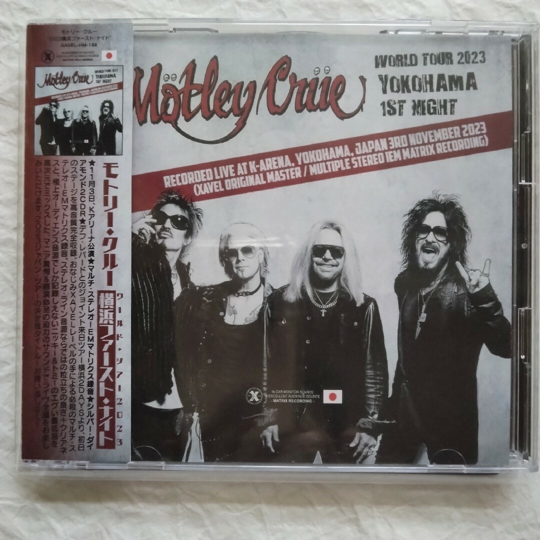 Motley Crue/World Tour 2023　Yokohama 1st エンタメ/ホビーのCD(ポップス/ロック(洋楽))の商品写真