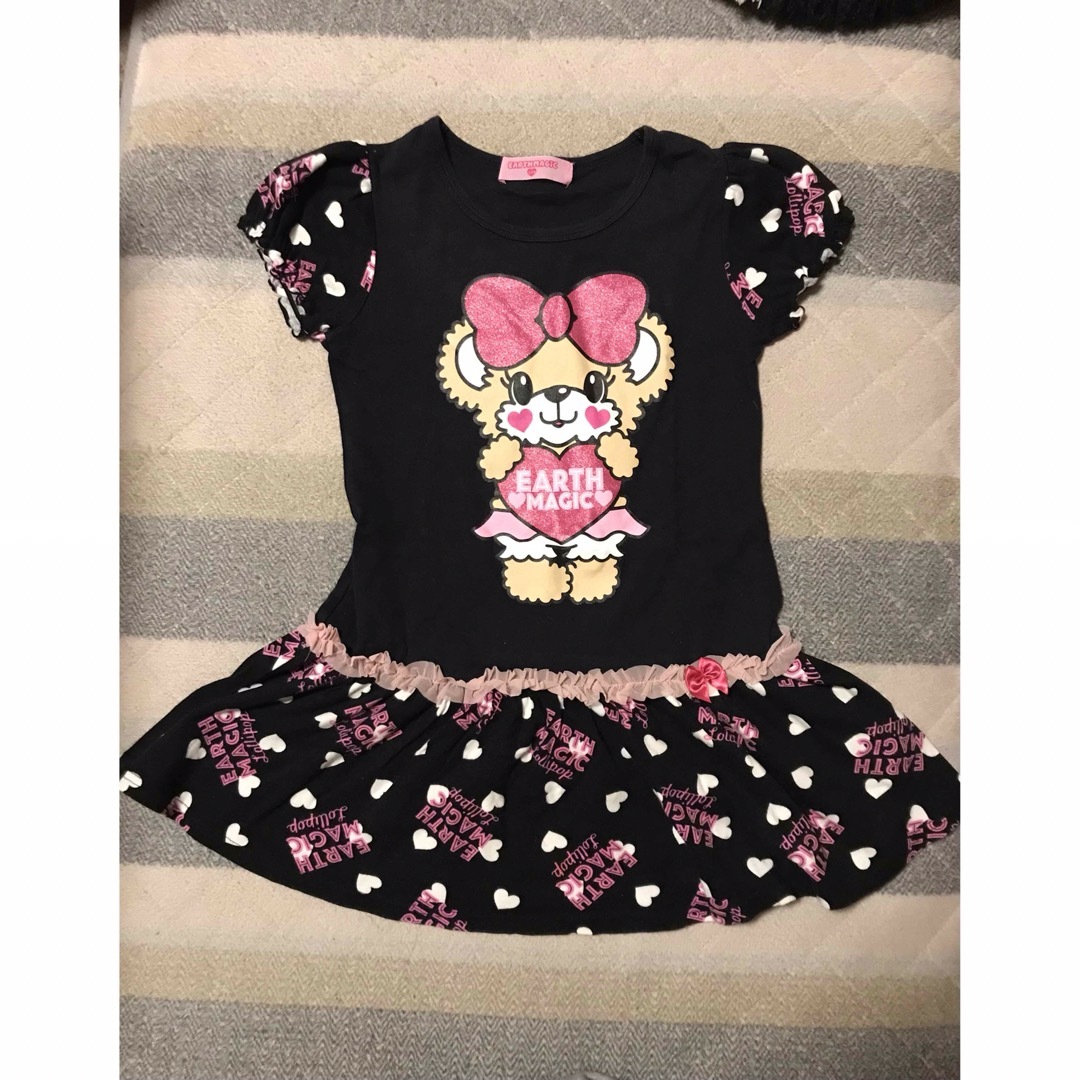 EARTHMAGIC(アースマジック)のアースマジック  ワンピース　130size キッズ/ベビー/マタニティのキッズ服女の子用(90cm~)(ワンピース)の商品写真