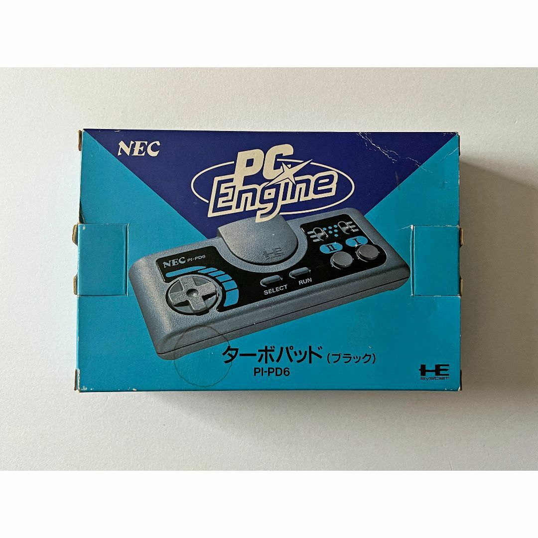 NEC(エヌイーシー)のPCエンジン ターボパッド ブラック 箱　PC Engine Turbo Pad エンタメ/ホビーのゲームソフト/ゲーム機本体(その他)の商品写真