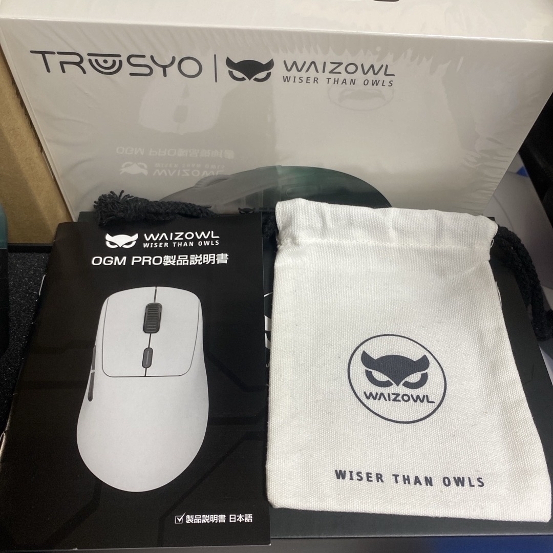 WAIZOWL OGM PRO FEATHER 墨羽 インテリア/住まい/日用品の机/テーブル(オフィス/パソコンデスク)の商品写真