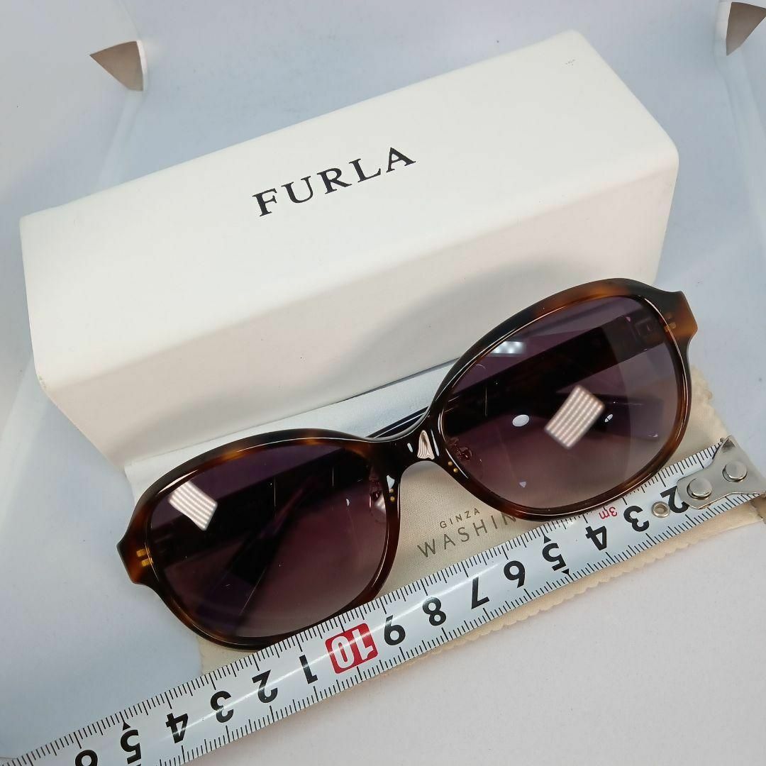 Furla(フルラ)の156超美品　フルラ　サングラス　メガネ　眼鏡　度無　SFU114J　べっ甲柄 その他のその他(その他)の商品写真