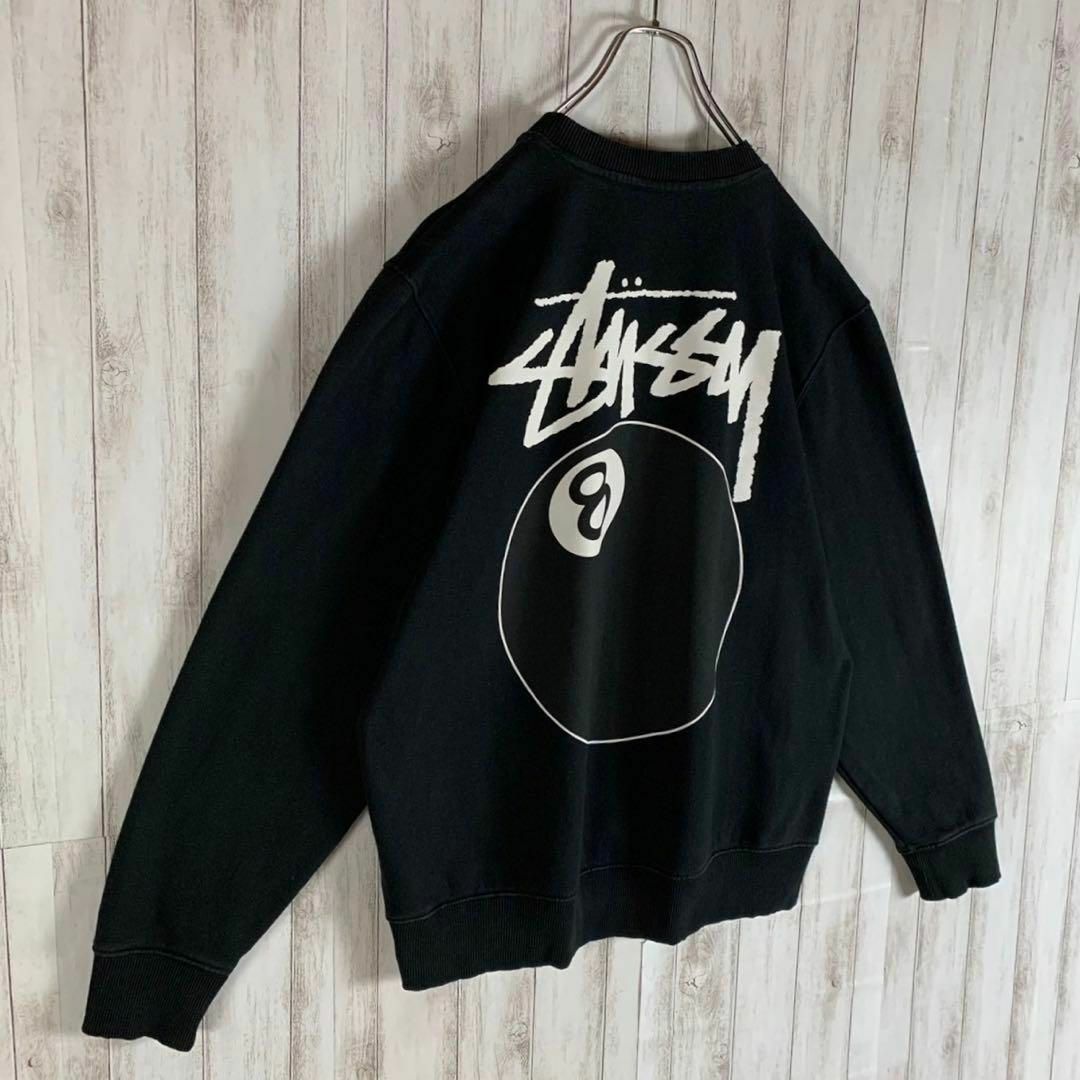 STUSSY(ステューシー)の【超人気モデル】ステューシー 8ボール バックプリント 即完売 パーカー メンズのトップス(スウェット)の商品写真