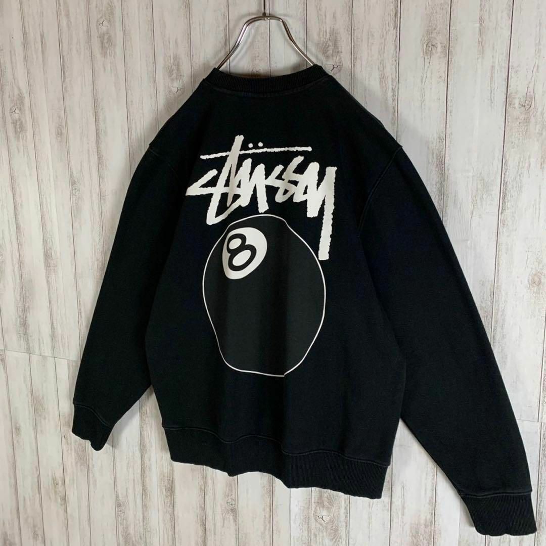 STUSSY(ステューシー)の【超人気モデル】ステューシー 8ボール バックプリント 即完売 パーカー メンズのトップス(スウェット)の商品写真