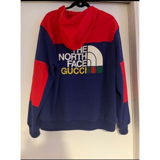 グッチ(Gucci)のグッチ　ノースフェイス　コラボ　パーカー(パーカー)