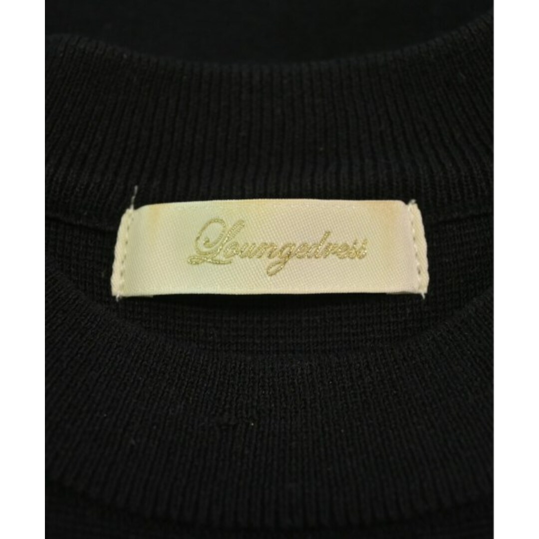 Loungedress(ラウンジドレス)のLoungedress ラウンジドレス ベスト/ノースリーブ F 黒 【古着】【中古】 レディースのトップス(ベスト/ジレ)の商品写真