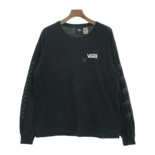 ヴァンズ(VANS)のVANS バンズ Tシャツ・カットソー L 黒 【古着】【中古】(Tシャツ/カットソー(半袖/袖なし))