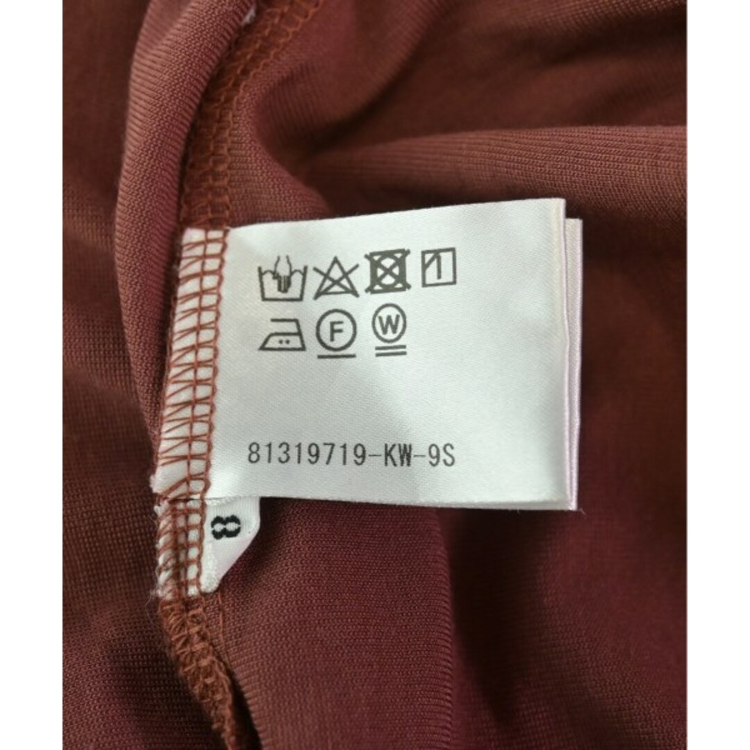 Jines(ジネス)のJines ジネス Tシャツ・カットソー 38(M位) エンジ系 【古着】【中古】 レディースのトップス(カットソー(半袖/袖なし))の商品写真