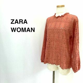 ザラ(ZARA)のザラ　ウーマン ブラウス ピンク レディース(シャツ/ブラウス(長袖/七分))