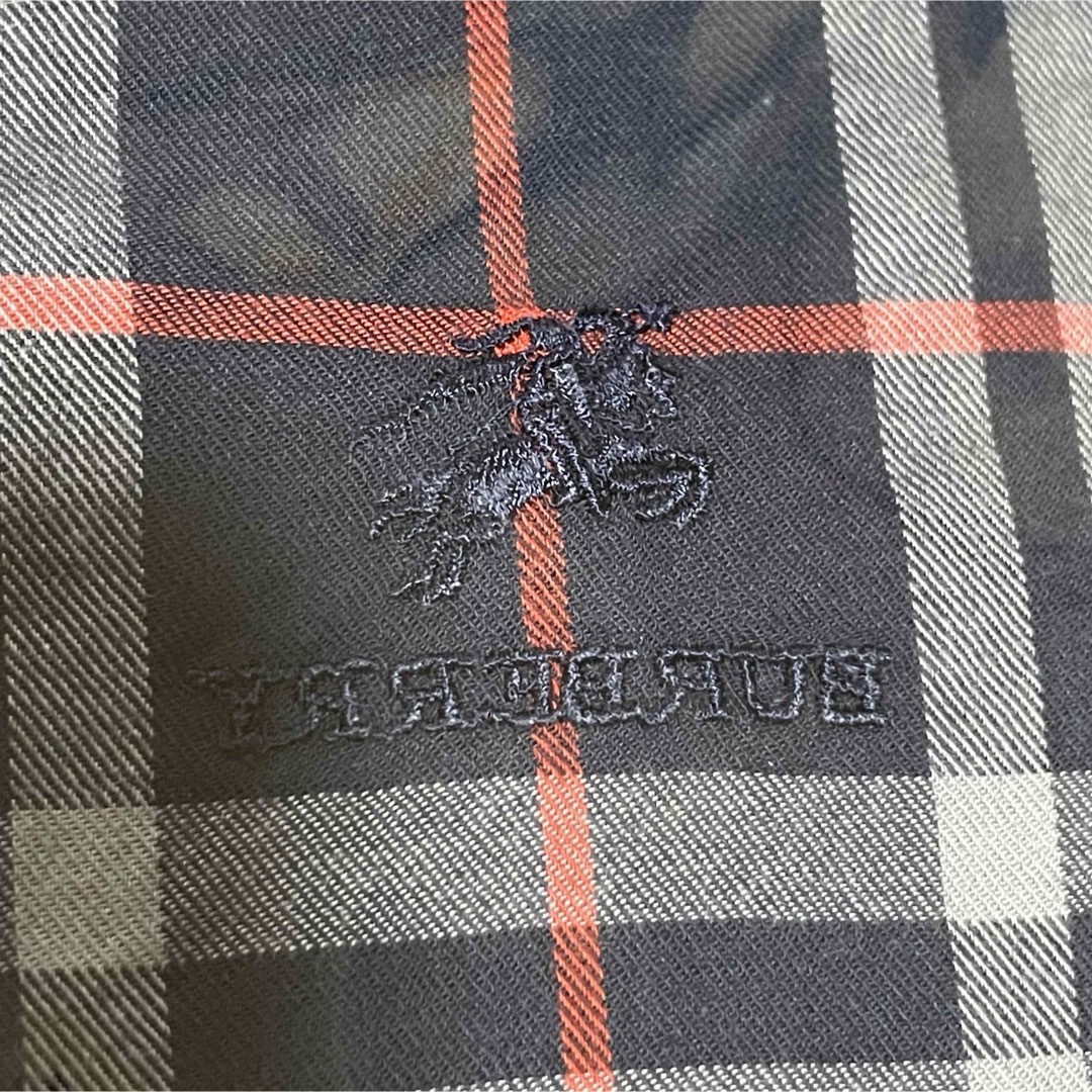 BURBERRY(バーバリー)の美品　BURBERRY ハンカチ　ネイビー2枚セット メンズのファッション小物(ハンカチ/ポケットチーフ)の商品写真