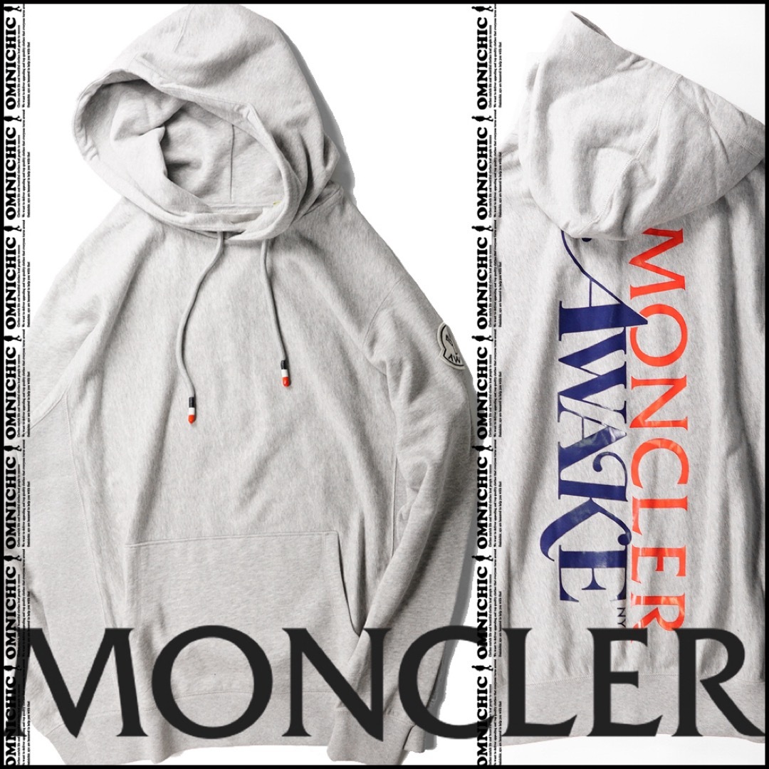 MONCLER(モンクレール)の新品モンクレールジーニアスAWAKE×MONCLER アウェイクロゴパーカーL メンズのトップス(パーカー)の商品写真