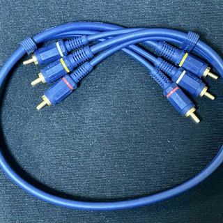 ソニー(SONY)の【美品】SONY HI-FI AV Cable OFC RCA (0.6m)(映像用ケーブル)