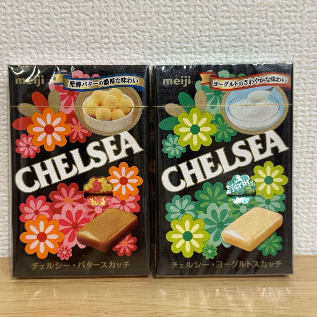 明治 チェルシー ヨーグルトスカッチ2箱 バタースカッチ2箱 飴 - 菓子