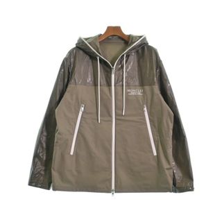 モンクレール(MONCLER)のMONCLER モンクレール ブルゾン（その他） 4(XL位) カーキ系 【古着】【中古】(その他)