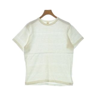 ウエアハウス(WAREHOUSE)のWAREHOUSE ウエアハウス Tシャツ・カットソー M 白 【古着】【中古】(Tシャツ/カットソー(半袖/袖なし))