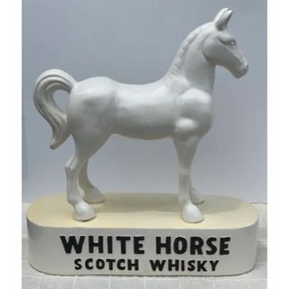 ♠️White horse Scotch whisky 白陶器 置物(置物)