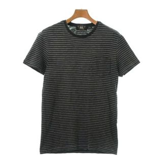 ダブルアールエル(RRL)のRRL ダブルアールエル Tシャツ・カットソー S 黒系x白系(ボーダー) 【古着】【中古】(Tシャツ/カットソー(半袖/袖なし))