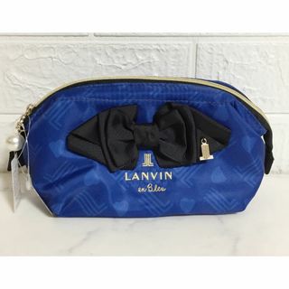 ランバンオンブルー(LANVIN en Bleu)のno21642 新品タグ付 ランバンオンブルー 化粧ポーチ(ポーチ)