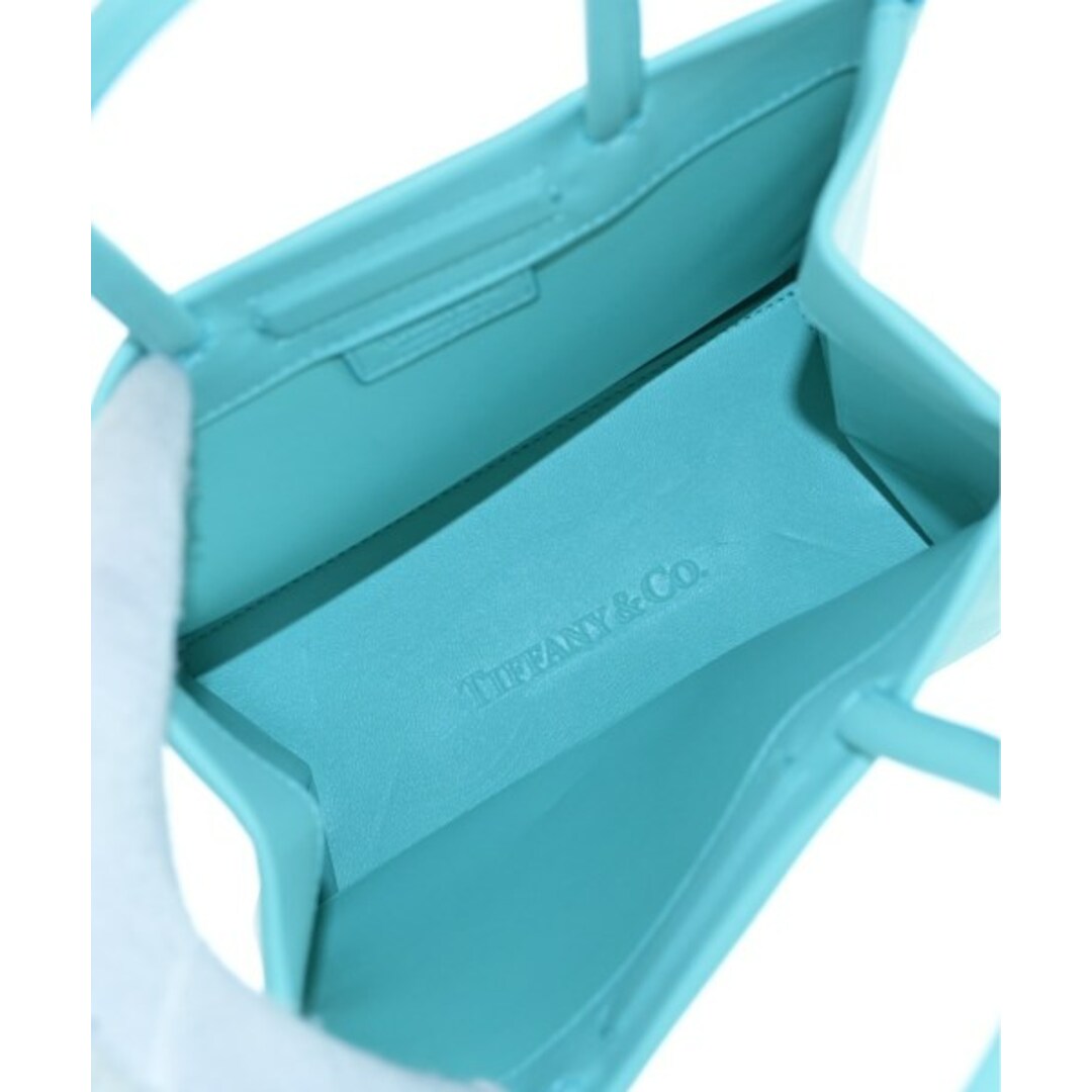 Tiffany & Co.(ティファニー)のTIFFANY & CO. トートバッグ - 緑(水色がかっています) 【古着】【中古】 レディースのバッグ(トートバッグ)の商品写真