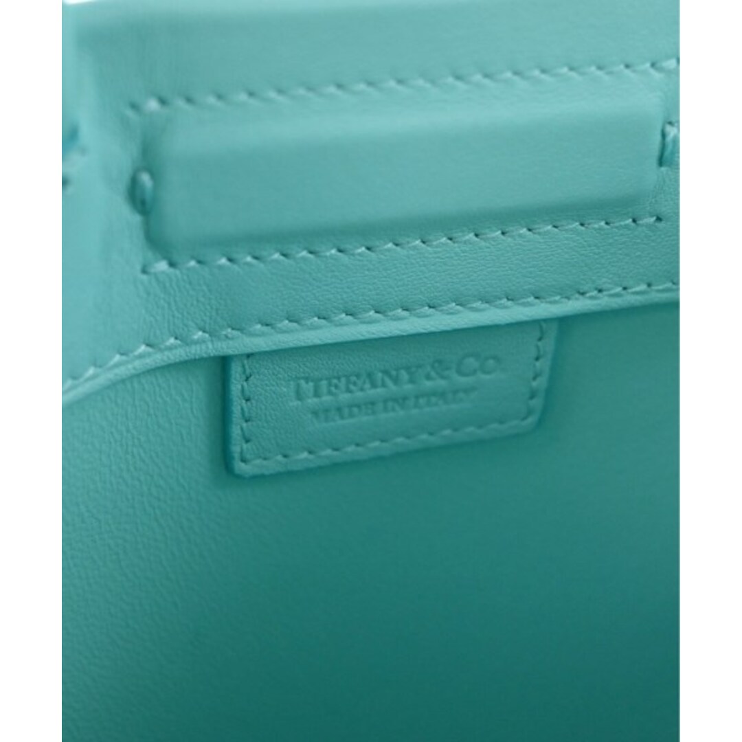 Tiffany & Co.(ティファニー)のTIFFANY & CO. トートバッグ - 緑(水色がかっています) 【古着】【中古】 レディースのバッグ(トートバッグ)の商品写真