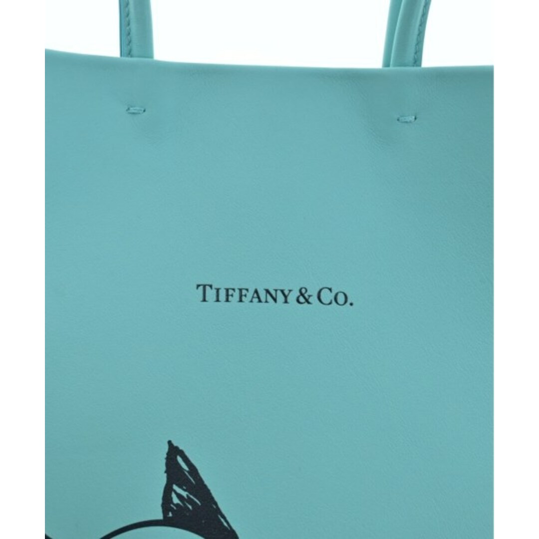 Tiffany & Co.(ティファニー)のTIFFANY & CO. トートバッグ - 緑(水色がかっています) 【古着】【中古】 レディースのバッグ(トートバッグ)の商品写真