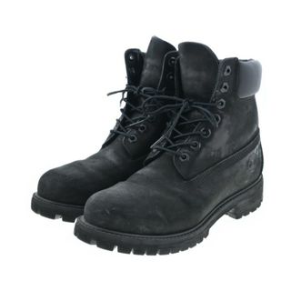 ティンバーランド(Timberland)のTimber Land ティンバーランド ブーツ US7(25cm位) 黒 【古着】【中古】(ブーツ)